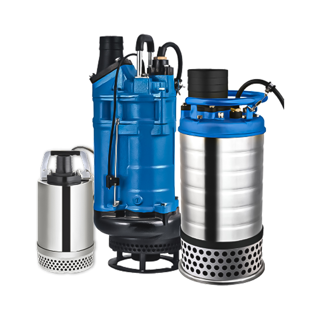 Submersible Sewage, Sludge & Dewatering Pumps